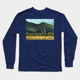 Giraffes Long Sleeve T-Shirt